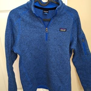 Patagonia Blue Quarter Zip Pullover Size XL (14)